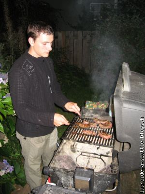 Arnaud au Barbecue