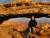 Mesa Arch, une arche qui se trompe de parc... pas courrant!