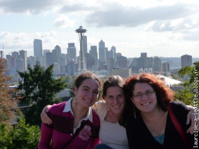 Lucie, Carole et Alexia dominant Seattle