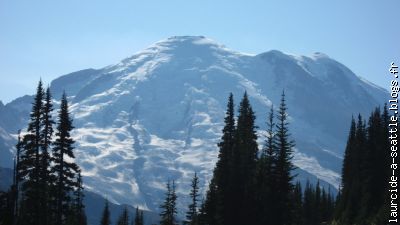 Le Mount Rainier et ses glaciers